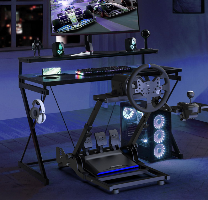 PXN A10 PC Racing Wheel Stand - Simulator Cockpit Wheel Stand Racing
