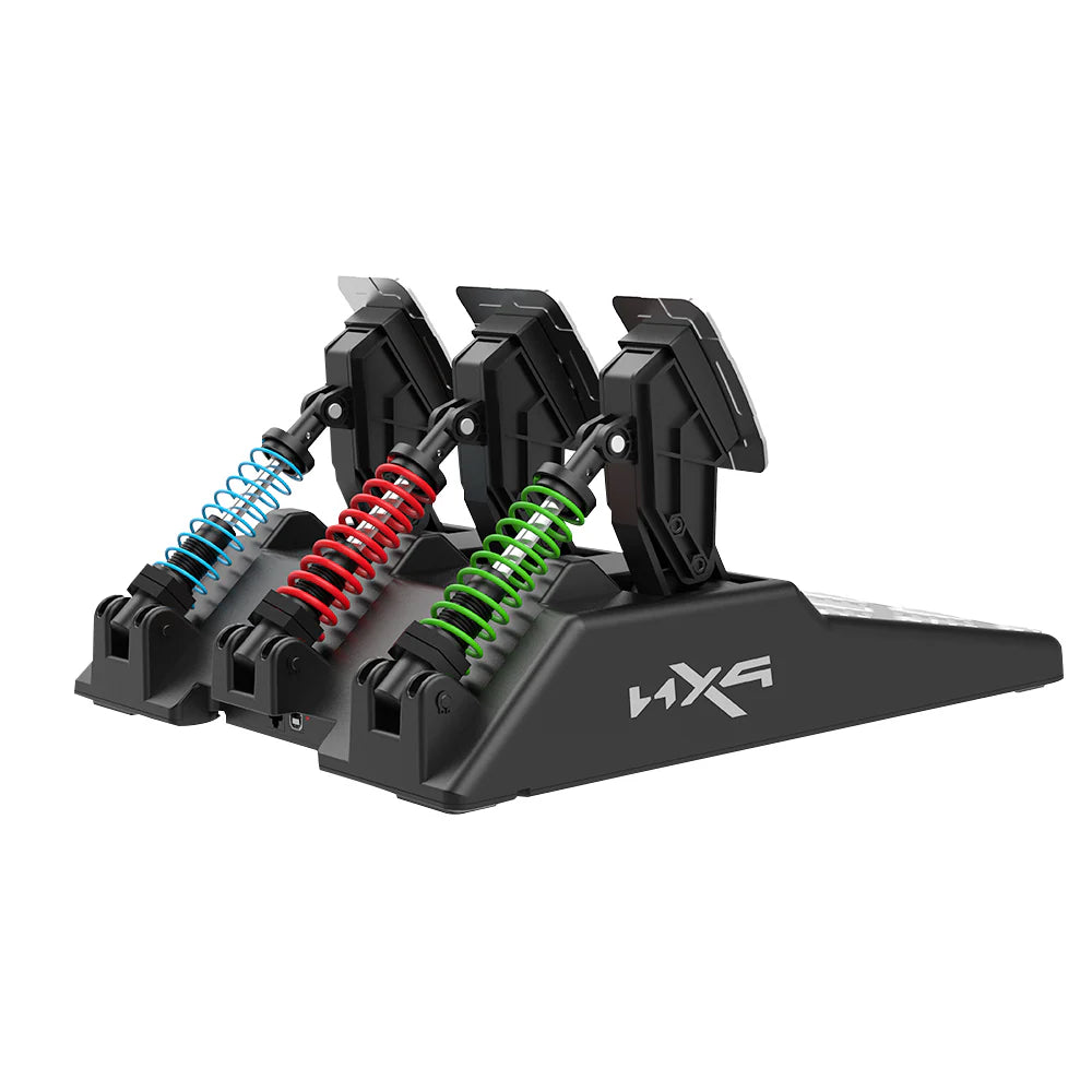 PXN V10 Race Steering Wheel with 3 Pedals and Gear Shifter