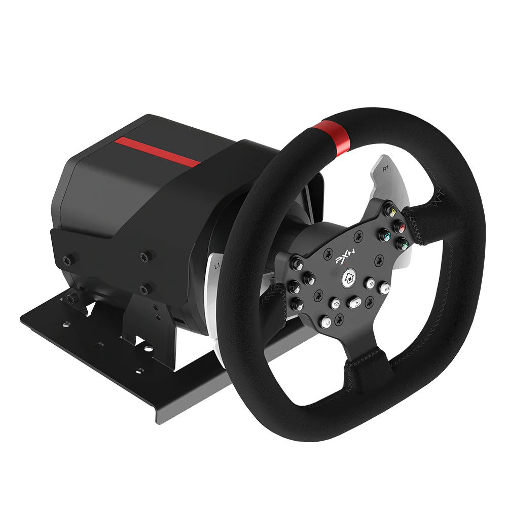 PXN V10 Race Steering Wheel with 3 Pedals and Gear Shifter